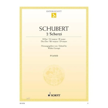 Schubert - 2 Scherzi per Pianoforte