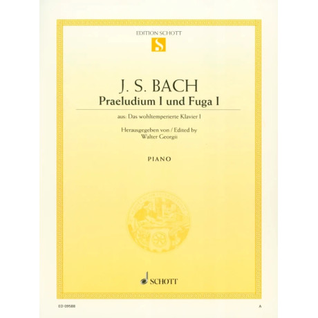 Bach - Preludio e Fuga in Do Maggiore BWV 846 per Pianoforte