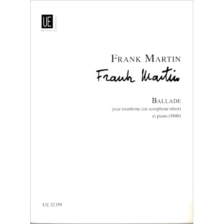 Martin - Ballata per Trombone o Sax Tenore e Piano