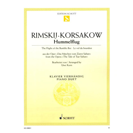 Rimskij-Korsakow - Il Volo del Calabrone per 2 Pianoforti