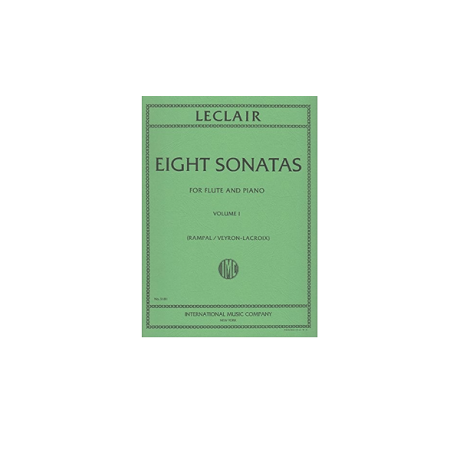 Leclair - 8 Sonate Vol.1 per Flauto e Piano