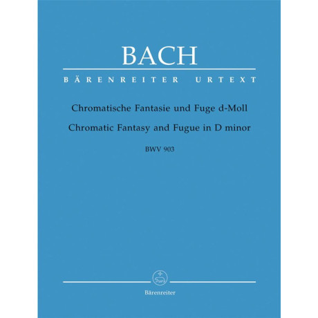 Bach - Fantasia Cromatica e Fuga in Re Minore BWV 903 per Pianoforte