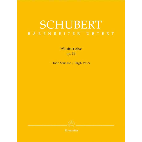 Schubert - Lieder Vol.2 Winterreise Op.89 Voce Acuta