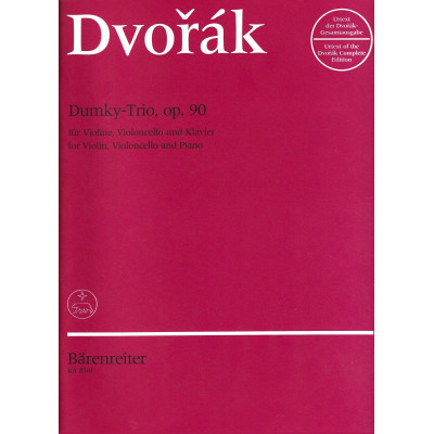 Dvorak - Dumky-Trio Op.90 per Violino-V.cello e Piano