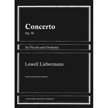 Liebermann - Concerto Op.50 per Piccolo e Piano