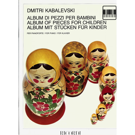 Kabalevski - Album di Pezzi per Bambini per Pianoforte