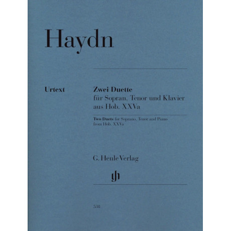 Joseph Haydn - Two Duets for Soprano, Tenor and Pianoforte Hob. XVa:1, Hob. XVa:2