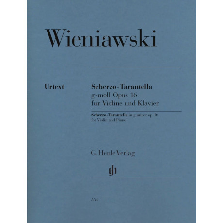 Henryk Wieniawski - Scherzo-Tarantella in G minor Op. 16