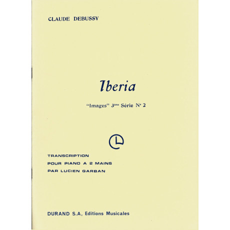 Debussy - Iberia da " Images" 3 Serie 2° per Pianoforte