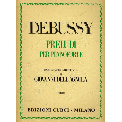 Debussy - Prèludes 1° Livres per Pianoforte