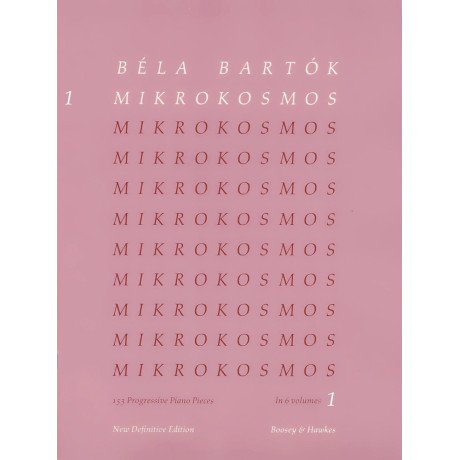 Bartok - Mikrokosmos Vol.1° Per Pianoforte