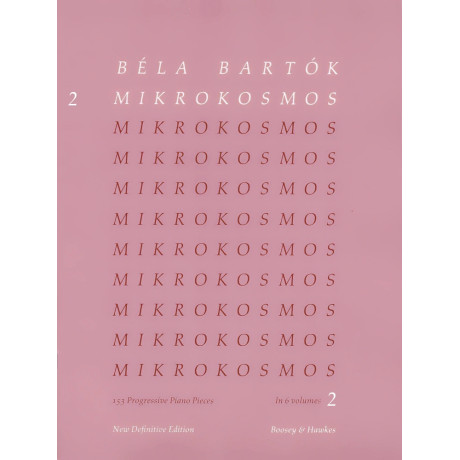 Bartok - Mikrokosmos Vol.2° Per Pianoforte