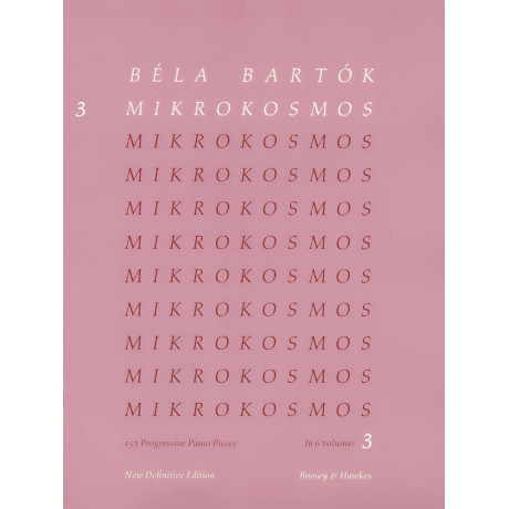 Bartok - Mikrokosmos Vol.3° Per Pianoforte