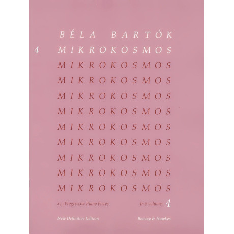Bartok - Mikrokosmos Vol.4° Per Pianoforte