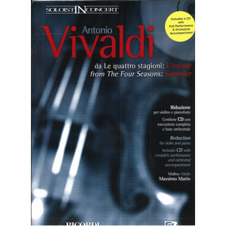 Vivaldi - L'Estate per Violino e Piano con CD