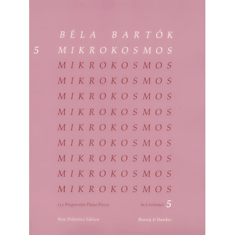 Bartok - Mikrokosmos Vol.5° Per Pianoforte
