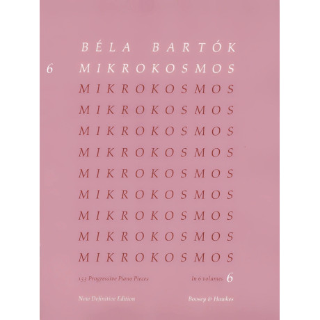 Bartok - Mikrokosmos Vol.6° Per Pianoforte