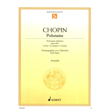 Chopin - Polacca in La Maggiore Op.40 n.1 per Pianoforte