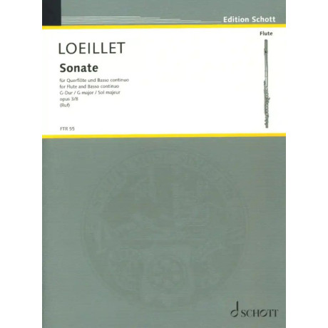Loeillet - Sonata in Sol Maggiore Per Flauto e Piano