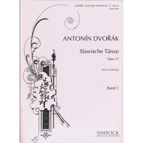 Dvorak - Danze Slave Op.72 Vol.2 per Pianoforte