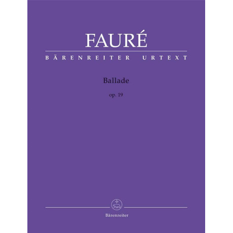 Faurè - Ballata Op.19 per Pianoforte