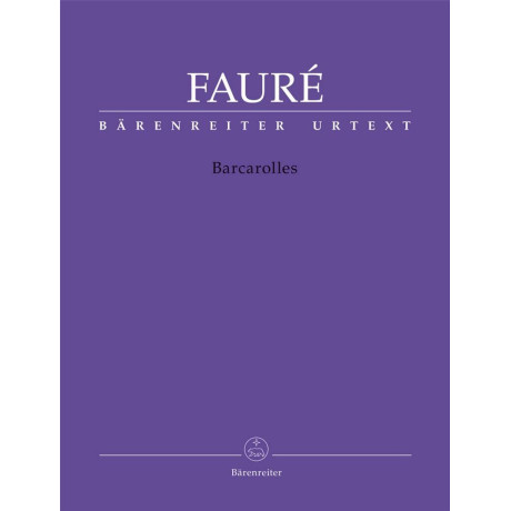 Faurè - Barcarolles per Pianoforte