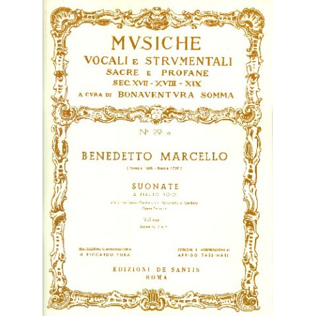 Marcello - 12 Sonate Vol.1 per Flauto e Piano