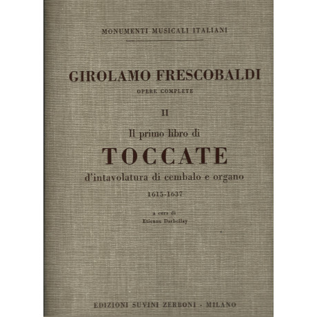 copy of Frescobaldi - The first book of Capricci (1624)