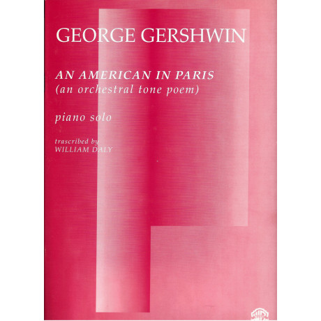 Gershwin - Un Americano a Parigi per Pianoforte