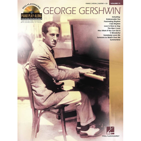 Gershwin - Piano Play-Along for Piano-Vocal-Guitar With CD