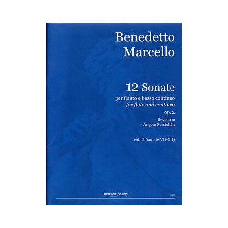 Marcello - 12 Sonate Op.2 Vol. 2 per Flauto e Piano