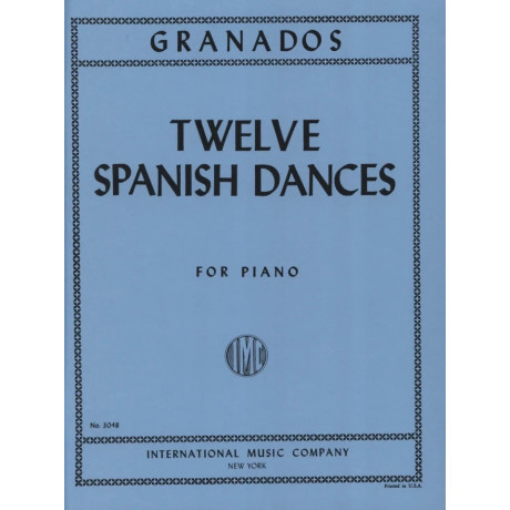 Granados - 12 Danze Spagnole per Pianoforte