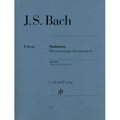 Johann Sebastian Bach - Invenzioni a tre voci (Sinfonie) BWV 787-801