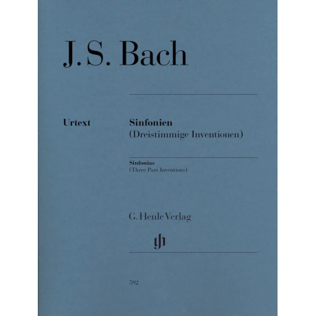 Johann Sebastian Bach - Invenzioni a tre voci (Sinfonie) BWV 787-801
