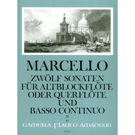 copy of Marcello - 12 Sonate Op.2 Vol.1 per Flauto e Piano
