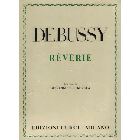 Claude Debussy - Rêverie - per pianoforte