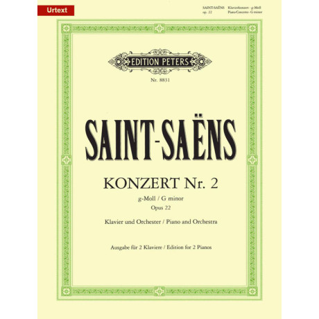 Saint-Saens - Concerto n.2 Op.22 per 2 Pianoforti