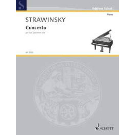 Strawinsky - Concerto  per 2 Pianoforti