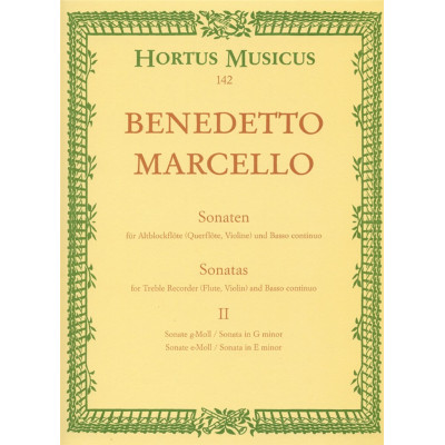 Marcello - Sonate Vol.2  Op.2  per Flauto e Piano