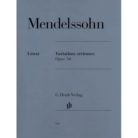 Felix Mendelssohn Bartholdy - Variations sérieuses Op. 54