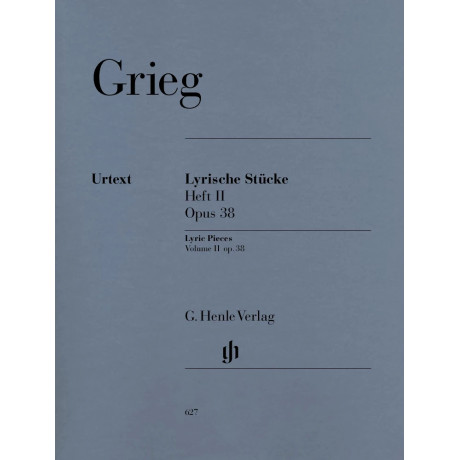 Edvard Grieg - Pezzi lirici, volume 2, op 38