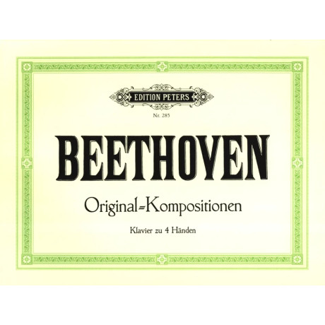 Beethoven - Composizioni Originali per Pianoforte a 4 Mani
