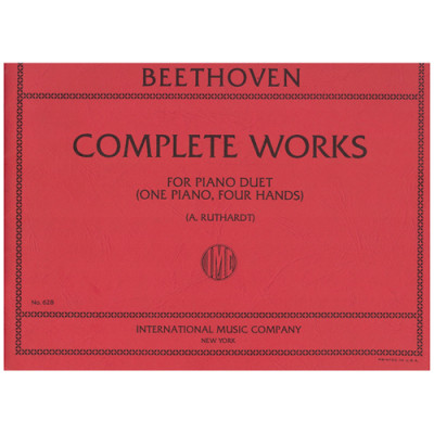 Beethoven - Complete Works per Pianoforte a 4 Mani