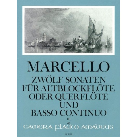 Marcello - 12 Sonate Op.2 Vol.3 per Flauto e Piano