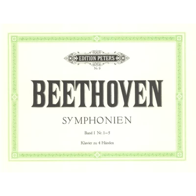 Beethoven - Symphonien Vol.1 per Pianoforte a 4 Mani