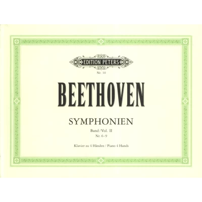 Beethoven - Symphonien Vol.2 per Pianoforte a 4 Mani