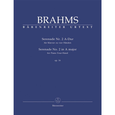 Brahms - Serenata n.2 in La Maggiore Op.16 per Pianoforte a 4 Mani