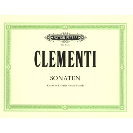 Clementi - Sonate per Pianoforte a 4 Mani