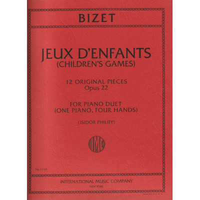 Bizet - Jeux d'Enfants Op.22 per Pianoforte a 4 Mani