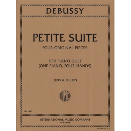 Debussy - Petite Suite per Pianoforte a 4 Mani